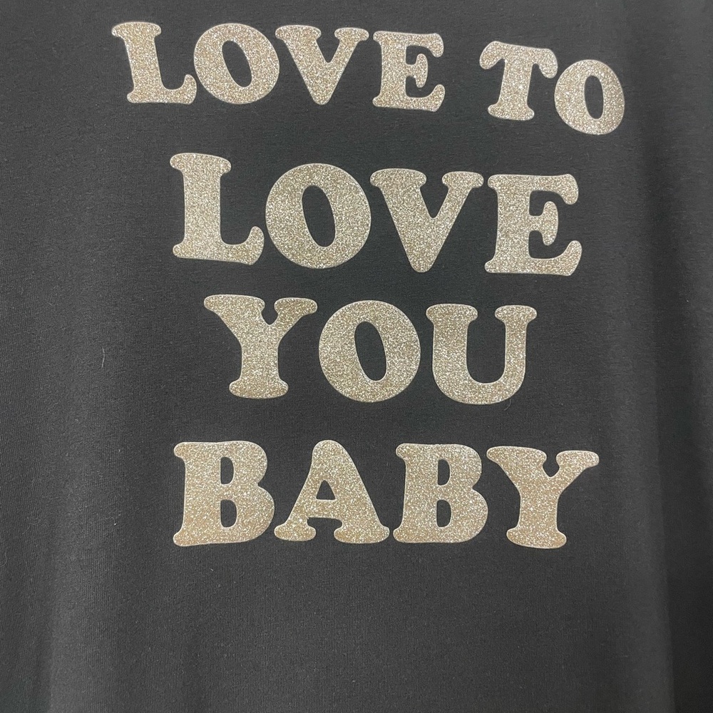 Donna Summer T-Shirt The Musical Love Glitter Disco XL T-shirt Black 70s Singer - Picture 9 of 12